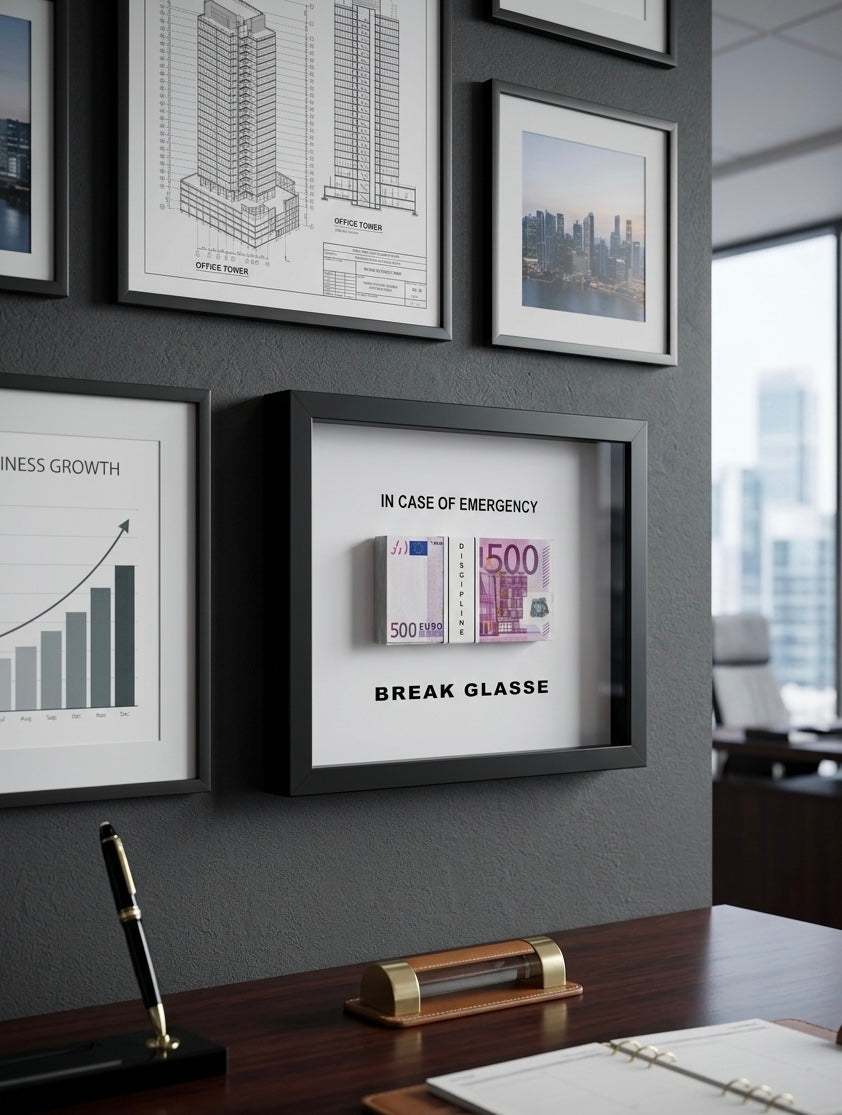 emergency money frame box 3D