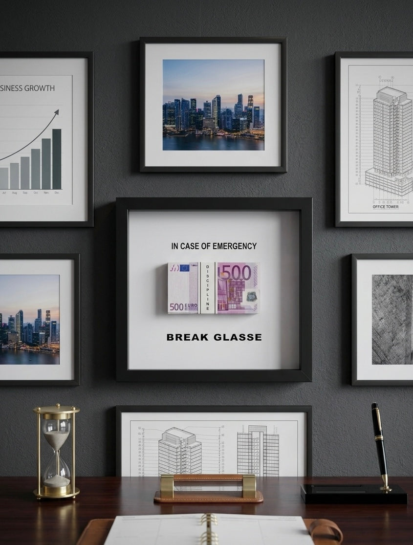 emergency money frame box 3D